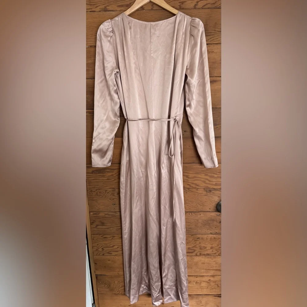 Reformation Silk Dress Pink - Picture 2 of 4